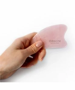 Odacité Skin Care CRYSTAL CONTOUR GUA SHA - ROSE QUARTZ