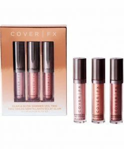 Cover FX LIMITED EDITION GLAM & GLOW SHIMMER VEIL TRIO