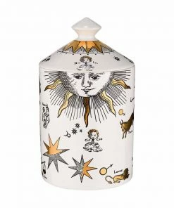 Fornasetti ASTRONOMICI BIANCO GOLD SMALL CANDLE Fragrance & Candles