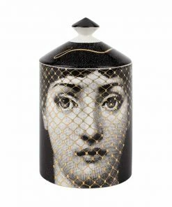 Fornasetti GOLDEN BURLESQUE SMALL CANDLE