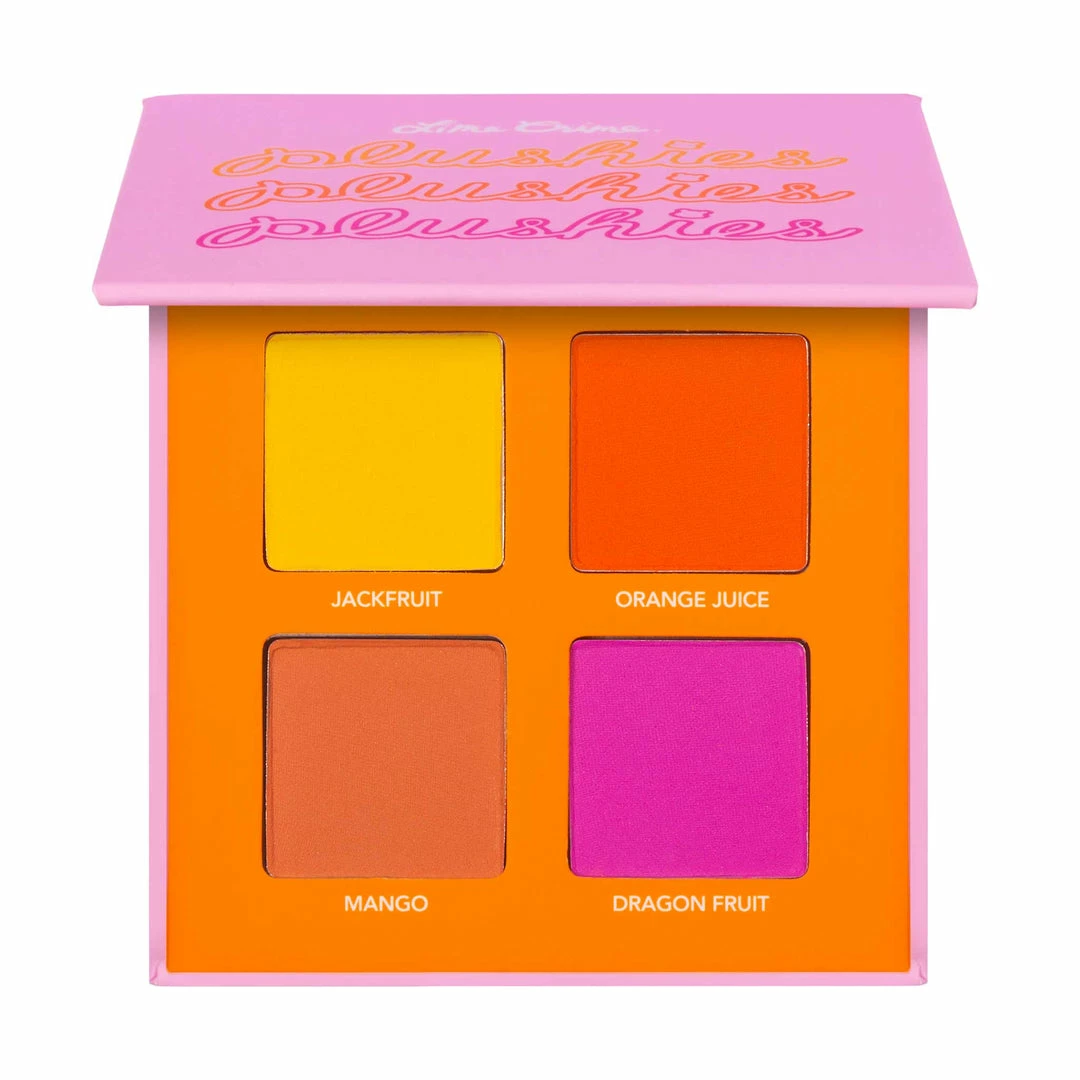 Lime Crime Makeup PLUSHIES EYESHADOW QUADS 1 Lime Crime Makeup PLUSHIES EYESHADOW QUADS