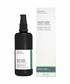 Odacité BLACK MINT CHARCOAL + RHASSOUL CLARIFYING CLEANSER Skin Care