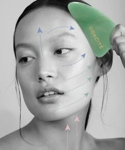 Odacité Skin Care CRYSTAL CONTOUR GUA SHA - AVENTURINE