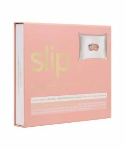 Slip BEAUTY SLEEP COLLECTION - WHITE + PINK
