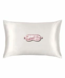 Slip BEAUTY SLEEP COLLECTION - WHITE + PINK