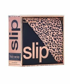 Slip WILD LEOPARD HAIR WRAP