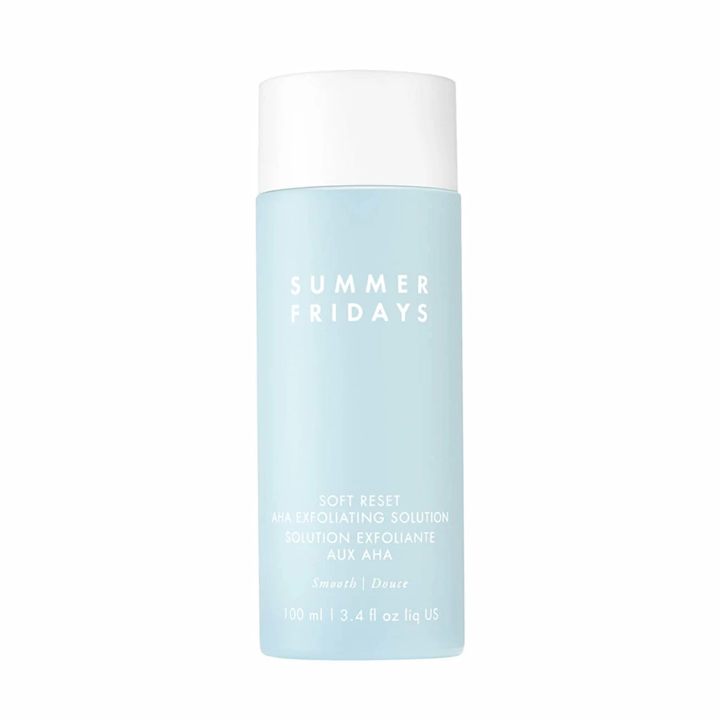 Summer Fridays Skin Care SOFT RESET AHA EXFOLIATING SOLUTION 1 Summer Fridays Skin Care SOFT RESET AHA EXFOLIATING SOLUTION